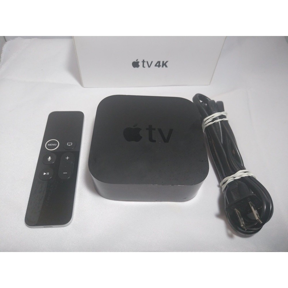 Apple TV 32GB 4K HD Media Streamer - Black (MQD22LL/A)